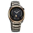 Titan Stellar Quartz Multifunction Black Dial Stainless Steel Strap Watch for Men - image number 2