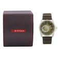 Titan Quartz Analog with Date Green Dial Watch for Men - image number 4