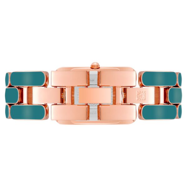 Anne Klein Quartz Analog Teal Dial Plastic Strap Watch for Women - image number 2