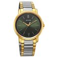 Sonata Traditional Essentials Quartz Analog Brown Dial Leather Strap Watch for Men
