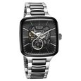 Titan Ceramic Fusion Automatic Square Black Dial Silver Dual-Toned Stainless Steel Bracelet Watch for Men - image number 3