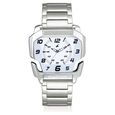 Fastrack Quartz Analog Black Dial Stainless Steel Strap Watch for Guys
