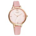 Poze by Sonata Quartz Analog Pink Dial PU Leather Strap Watch for Women - image number 1