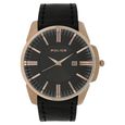 Police Quartz Analog with Date Black Dial Leather Strap Watch for Men - image number 0
