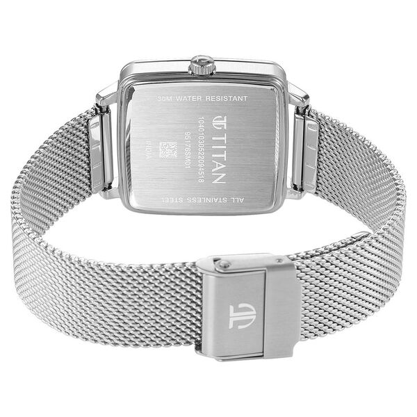 Titan Avant Garde Silver Dial Quartz Multifunction Stainless Steel Strap watch for Women - image number 4