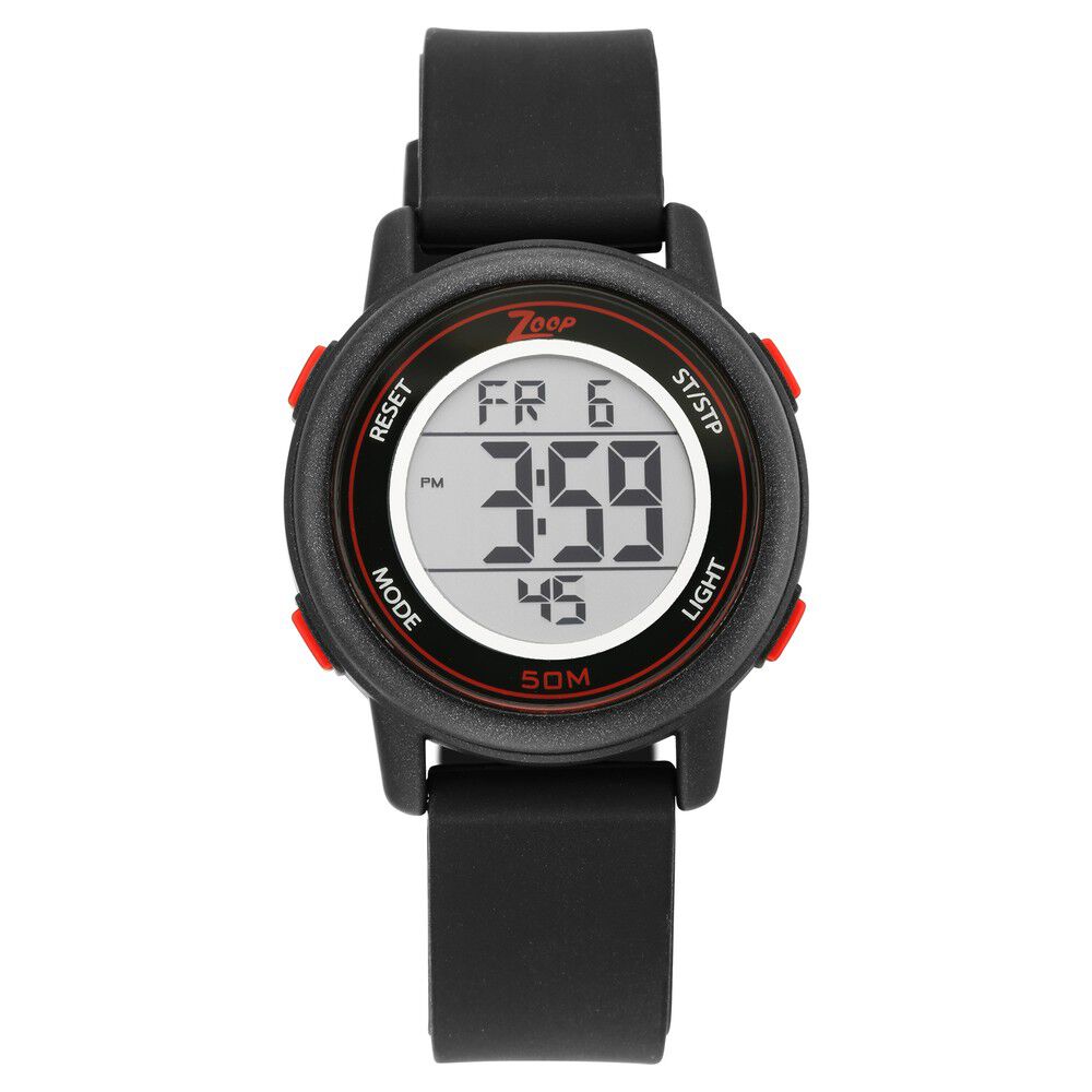 Zoop By Titan Digital Dial Silicone Strap Watch for Kids