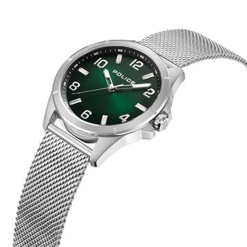 Police Analog Green Dial Watch for Men