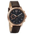 Tommy Hilfiger Quartz Multifunction Blue Dial Leather Strap Watch for Men - image number 1