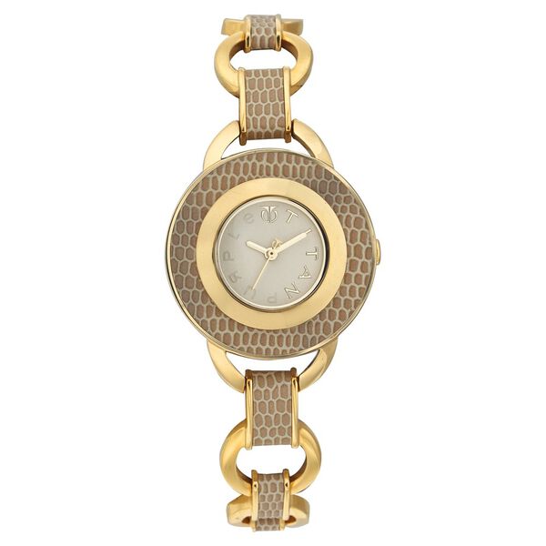 Titan Quartz Analog Champagne Dial Watch for Women - image number 0