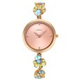 Titan Nebula Jewels 18k Rose Gold Analog with Diamonds studded Indices Watch for Women - image number 1