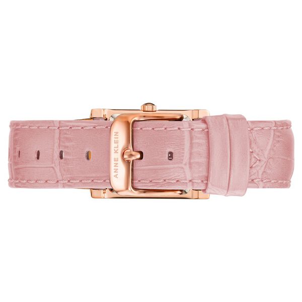 Anne Klein Quartz Analog Silver Dial Leather Strap Watch for Women - image number 2