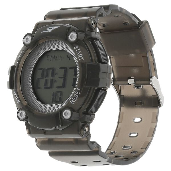 SF Digital Dial Plastic Strap Women Watch - image number 1