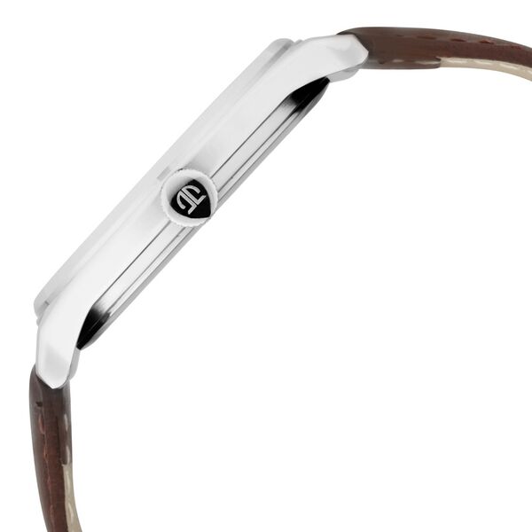 Titan Men's Classic Watch: Gradient Dial & Sleek Markings with Leather Strap - image number 3