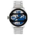 Fastrack Quartz Analog Yellow Dial Leather Strap Watch for Guys