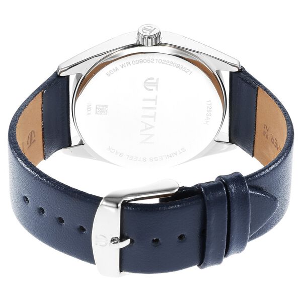 Neo Blue Dial Analog with Date Watch for Men - image number 4