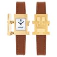 Tommy Hilfiger Quartz Analog Silver Dial Brown Leather Strap Watch For Women - image number 0