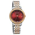 Titan Titan Karishma Quartz Analog Red Dial Two Toned Stainless Steel Strap Watch For Women - image number 1