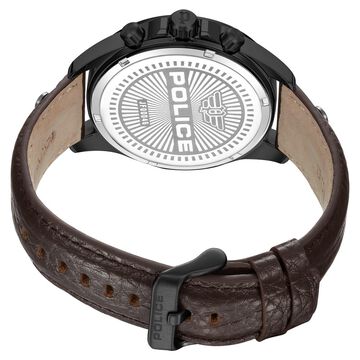 Police Black Dial Quartz Multifunction Watch for Men