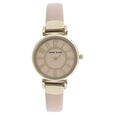 Anne Klein Quartz Analog Beige Dial Leather Strap Watch for Women - image number 0
