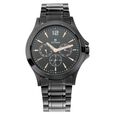 Titan Quartz Multifunction Black Dial Stainless Steel Strap Watch for Men - image number 1