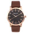 Kenneth Cole Quartz Analog Grey Dial Leather Strap Watch for Men - image number 0