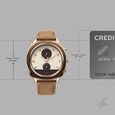 Fastrack Gelato Brown chronograph watch with Cookies n Cream dial for Guys - image number 3