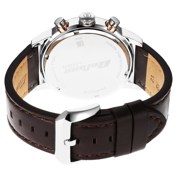 Titan Octane Silver Dial Analog with Date Stainless Steel Strap Watch for Men - image number 4
