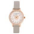 Olivia Burton Quartz Analog Multicoloured Dial Leather Strap Watch for Women - image number 0