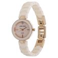 Anne Klein Quartz Analog Mother of Pearl Dial Ceramic Strap Watch for Women - image number 1