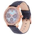 Titan Quartz Analog Mother of Pearl Dial Leather Strap Watch for Women - image number 1