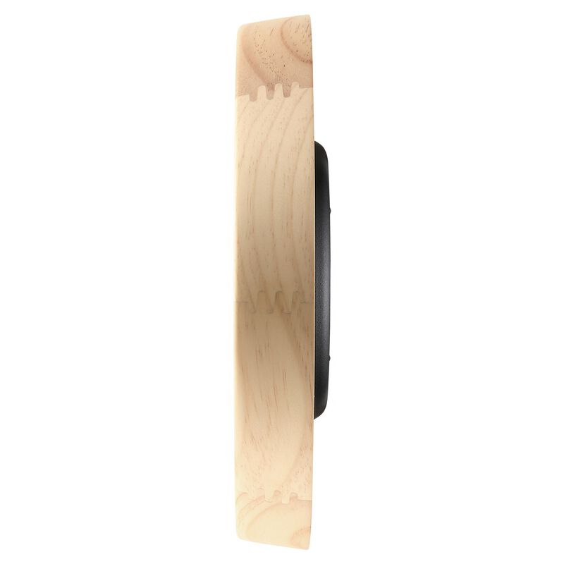 Titan Wooden Clock with Wood & Stone Textures 30 x 30 cm (Medium Size) - image number 2