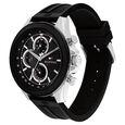 Tommy Hilfiger Quartz Multifunction Black dial Silicone Strap Watch for Men - image number 1