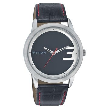 Titan Quartz Analog Black Dial Watch for Men