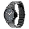 Titan Quartz Multifunction Black Dial Stainless Steel Strap Watch for Men - image number 2