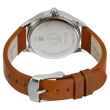 Titan Sparkle White Dial Analog Date Function Watch for Women