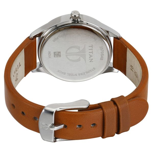 Titan Sparkle White Dial Analog Date Function Watch for Women - image number 4