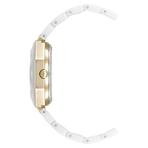 Anne Klein Quartz Analog White Dial Ceramic Strap Watch For Women - image number 1