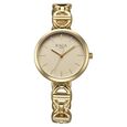 Titan Raga Showstopper Quartz Analog Champagne Dial Metal Strap Watch For Women - image number 0