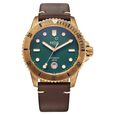 Xylys Mariana Swiss Analog with Date Green Dial Geniune Leather Strap Watch For Men - image number 0