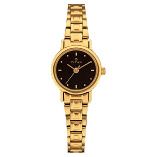 Titan Quartz Analog Black Dial Watch for Women - image number 0