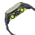 SF Neon Quartz Analog Digital Dial PU Strap Watch for Men - image number 2