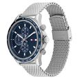 Tommy Hilfiger Quartz Multifunction Blue Dial Stainless Steel Strap Watch for Men - image number 1
