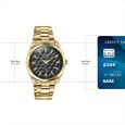 Sonata Poze Quartz Analog Two Toned Dial Golden Colour Stainless Steel Strap Watch For Men - image number 3