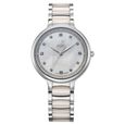 Xylys Swiss Analog Pink Steel And Ceramic Strap White Dial Watch For Women - image number 0