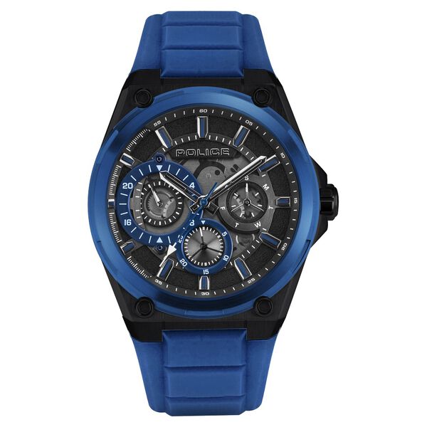 Police Multifunction Black Dial Watch for Men - image number 0