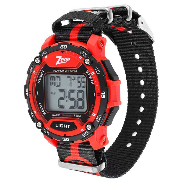 Zoop Digital Watch with Digital Dial & Two Toned Strap for Boys Kids, from House of Titan - image number 3