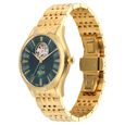 Xylys Belvedere Automatic Green Dial Golden Stainless Steel Strap Watch For Men - image number 2