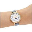 Olivia Burton Quartz Analog White Dial Leather Strap Watch for Women - image number 3
