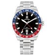 Tommy Hilfiger Analog with Date Black Dial Silver Color Stainless Steel Strap Watch For Men - image number 0