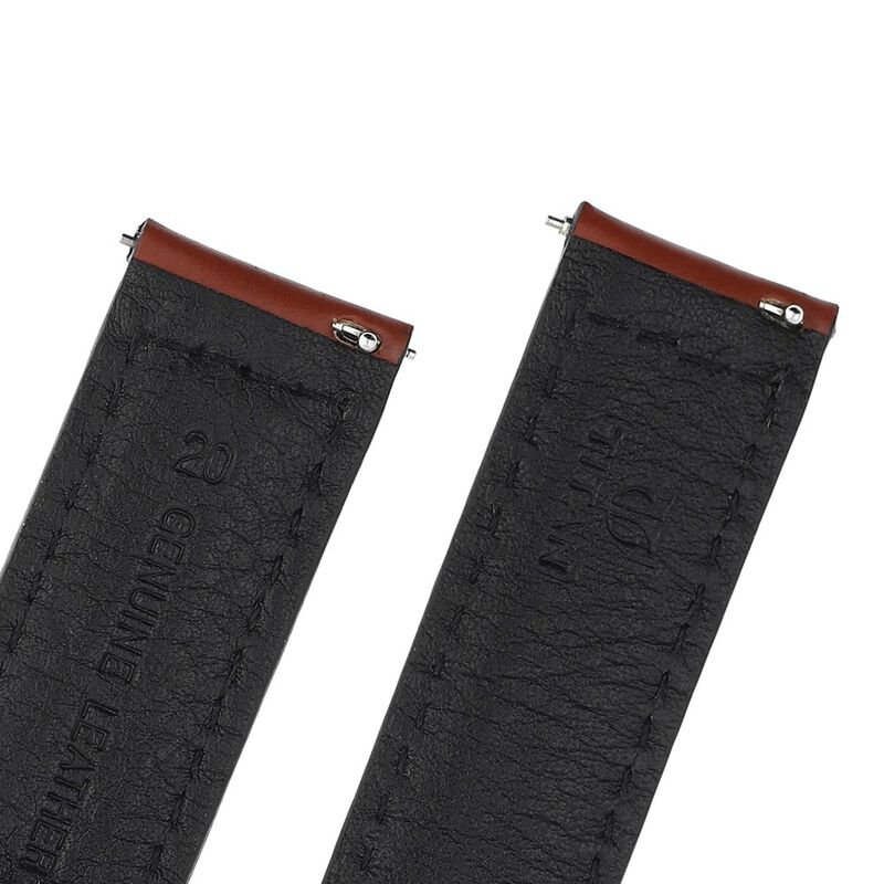 20 mm Tan Genuine Leather Straps for Men - image number 4